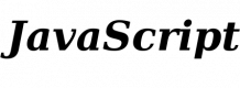 Category for JavaScript